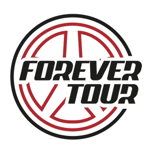 Logo van Forever Tour – autoparfums gebruikt als relatiegeschenk